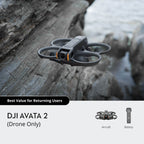 DJI Avata 2 Drohnenrennmaschine