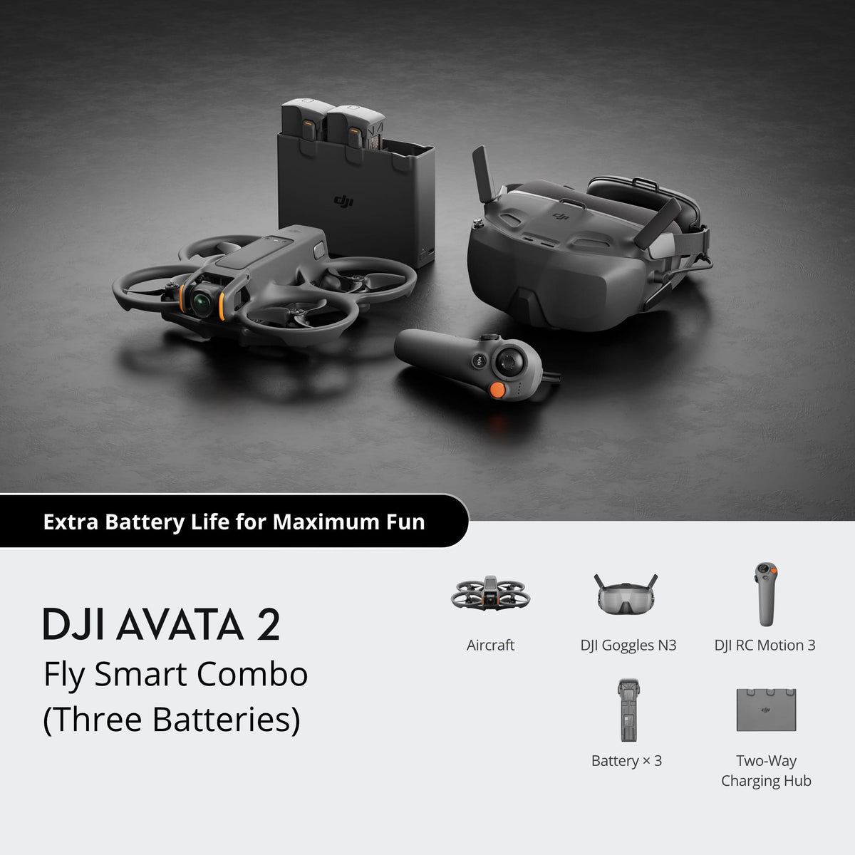 DJI Avata 2 Drohnenrennmaschine