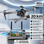 Wärmebild-Drohne mit GPS und Kamera – Fernbedienung und Zubehör