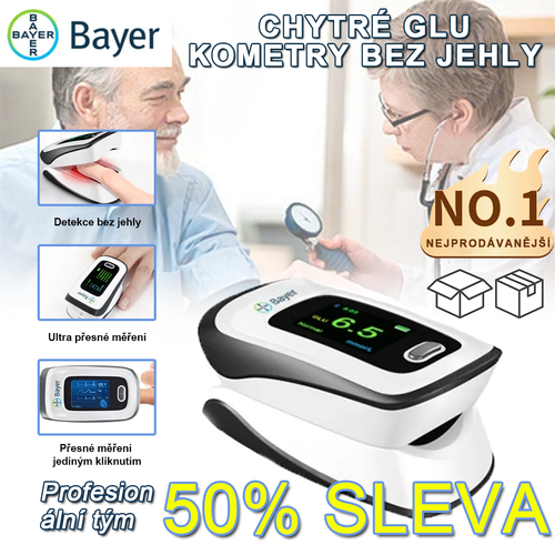 【12 v 1】 Nejnovější neinvazivní inteligentní glukometr od společnosti Bayer
