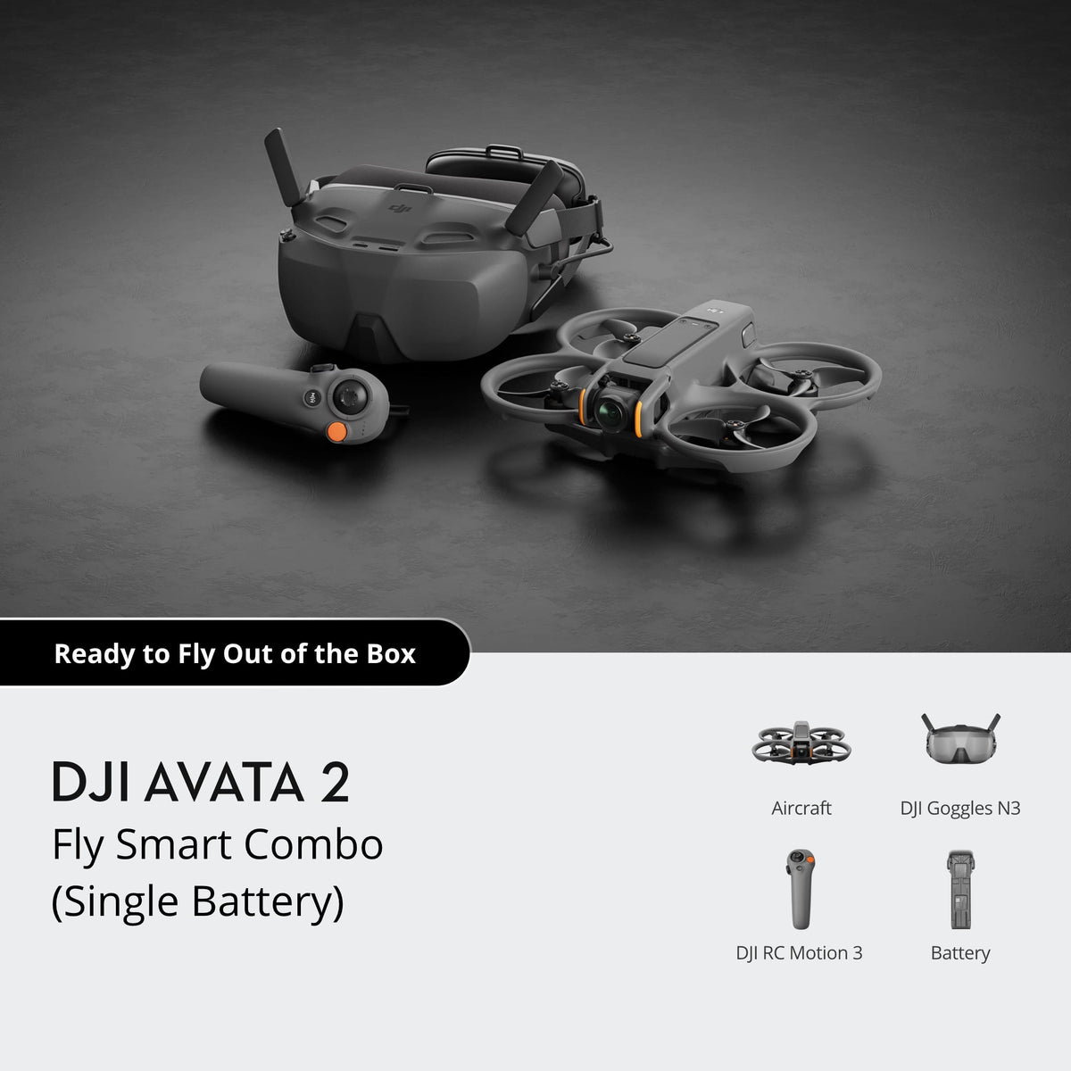 DJI Avata 2 Drohnenrennmaschine