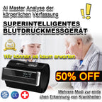 Blutzuckermessgerät 12-in-1 für Zuhause – Blutdruck, SpO₂, Herzfrequenz, Harnsäure & Blutfette