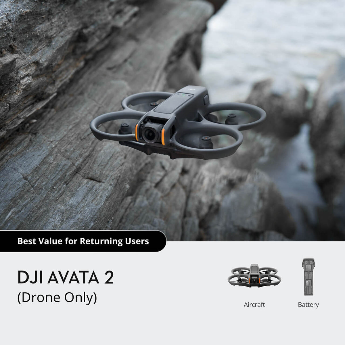 DJI Avata 2 Drohnenrennmaschine