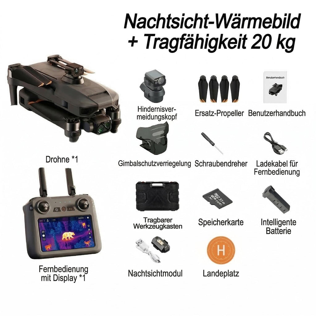 RKFOD Falcon T20-Wärmebilddrohne