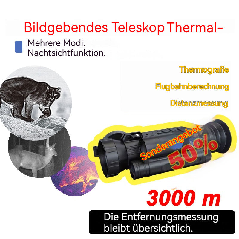 Nachtsichtfernglas mit Wärmebildgebung und Entfernungsmessung