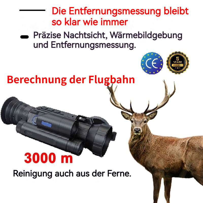 Nachtsichtfernglas mit Wärmebildgebung und Entfernungsmessung
