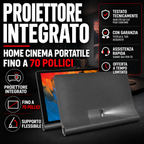 Tablet multimediale da 10,1″ con proiettore